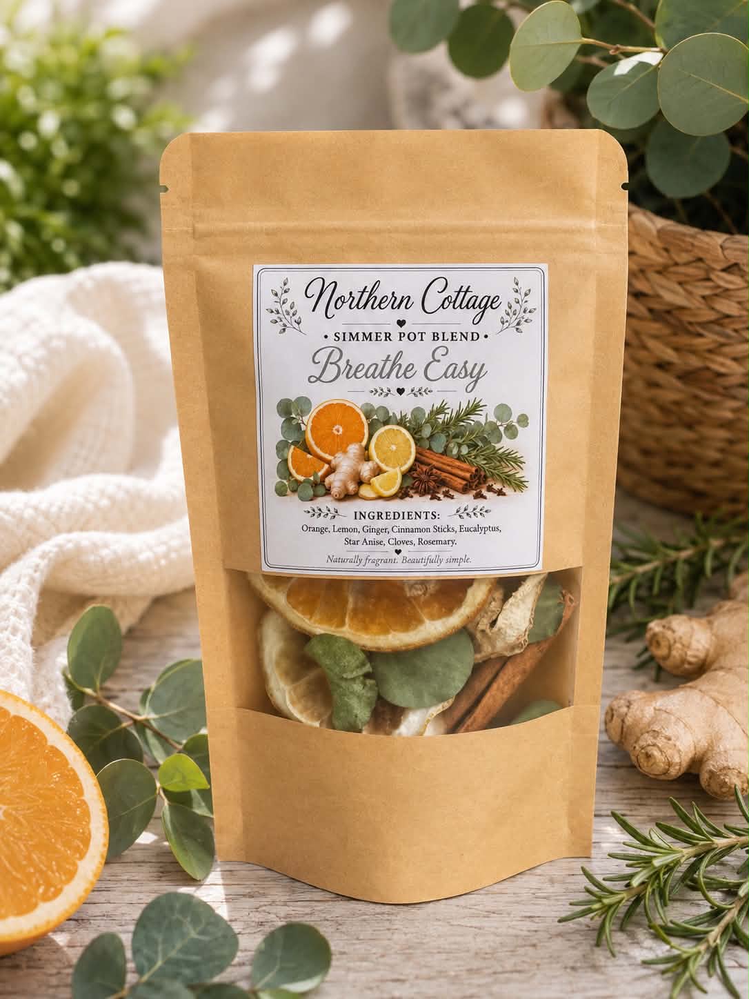 Breathe Easy Simmer Pot Blend